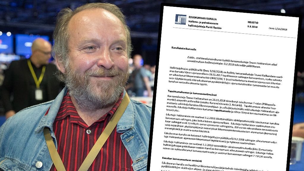 Hakkarainen ei saanut korvauksia vaatimuksistaan huolimatta.