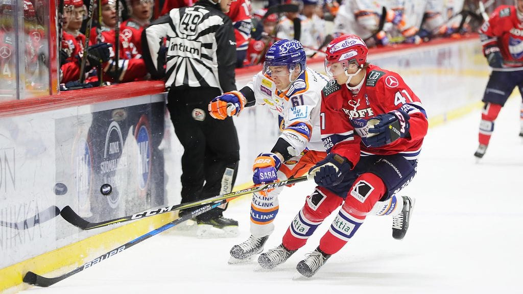 Miro Heiskasen (oik.) HIFK tavoittelee vielä puolivälierien kotietua ja Juhani Jasun Tappara runkosarjan kolmossijaa illan päätöskierroksella.