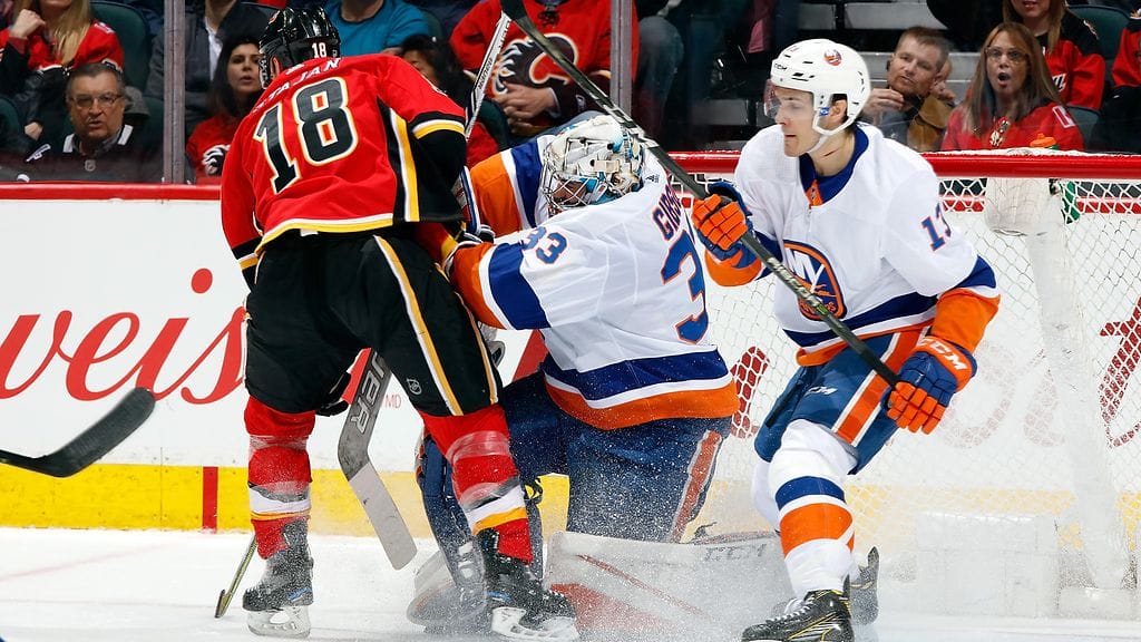 Christopher Gibson pysäytti Calgaryn.