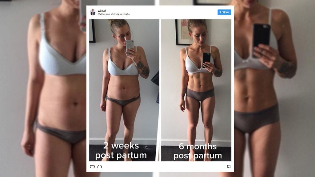 Tuore äiti onnistui huimaan painonpudotukseen vain noin puolen tunnin päivittäisellä treenillä.