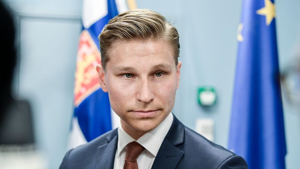 Oikeusministeri Antti Häkkänen (kok.).
