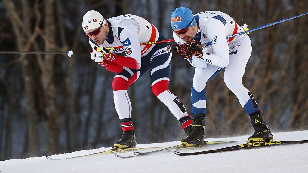 Ristomatti Hakola käy Lahdessa taistelua Norjan Sindre Björnestad Skaria vastaan.