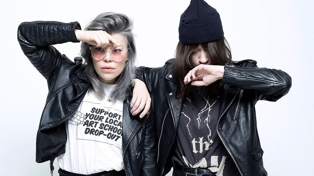 LCMDF eli Emma Kemppainen ja Mia Kemppainen vuonna 2018.