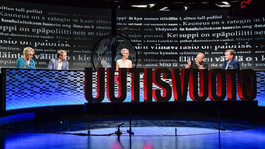 Uutisvuodon kuvaukset syyskuussa 2017.