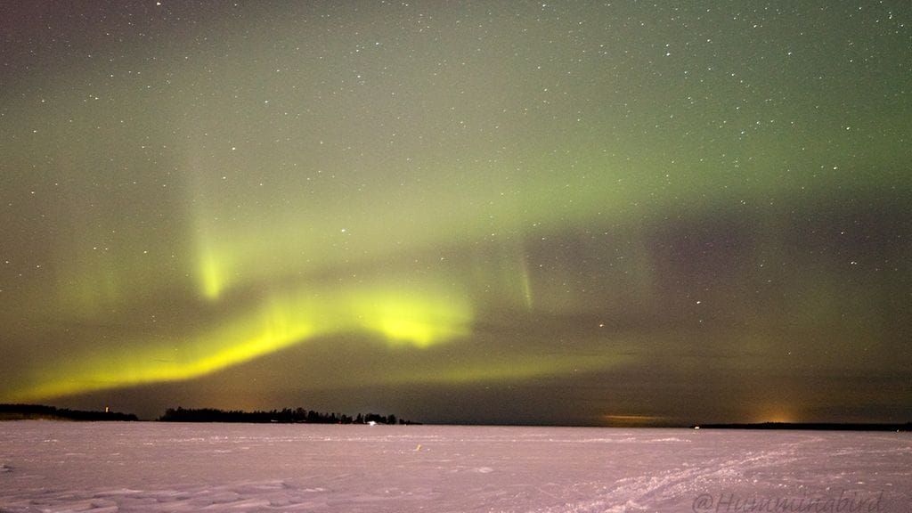 Revontulia revontulet lukijan kuva