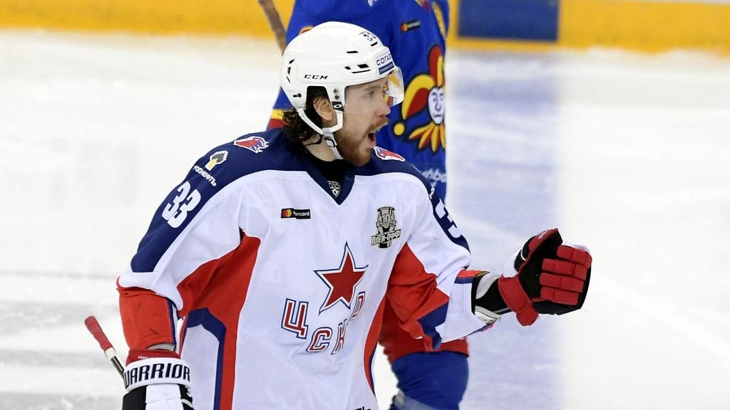 Mikhail Pashnin maalasi TsSKA:n 1–1-tasoituksen.