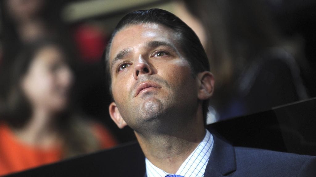 Donald Trump Jr. on tapaillut FOX News -juontajaa.