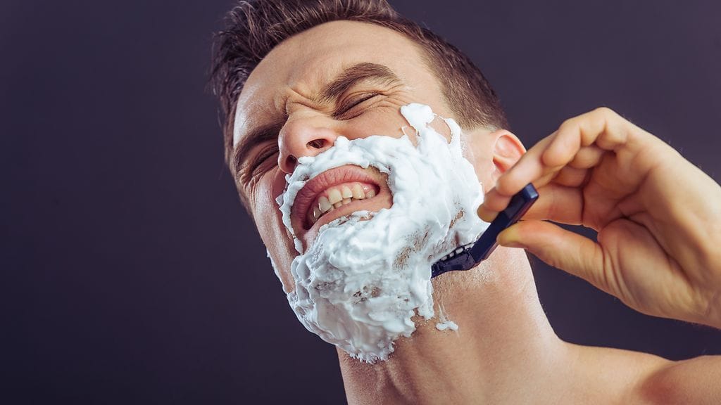 Parranajo vaatii tarkkuutta, jos naaman haluaa säästää haavoilta.