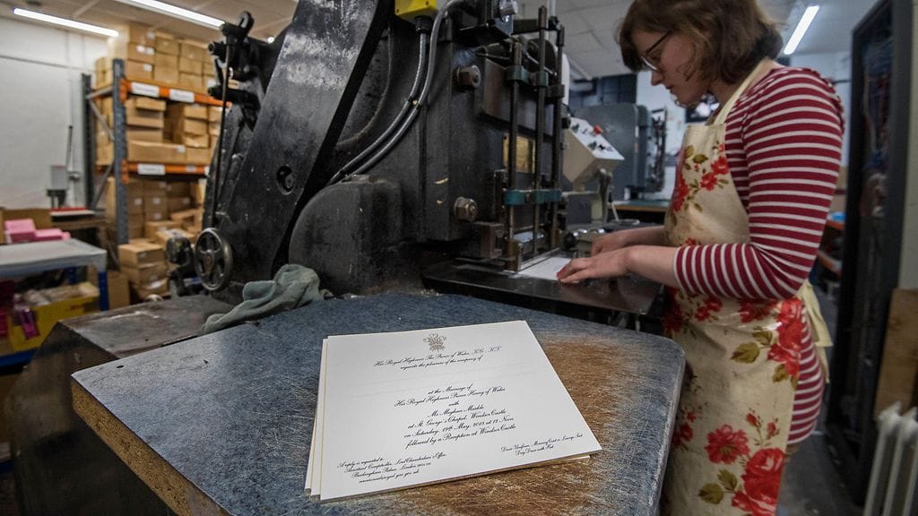 Prince Harry ja Meghan Markle hääkutsut postitettu 22.3.2018 4