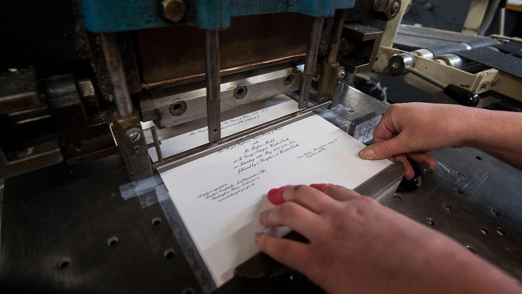 Prince Harry ja Meghan Markle hääkutsut postitettu 22.3.2018 3