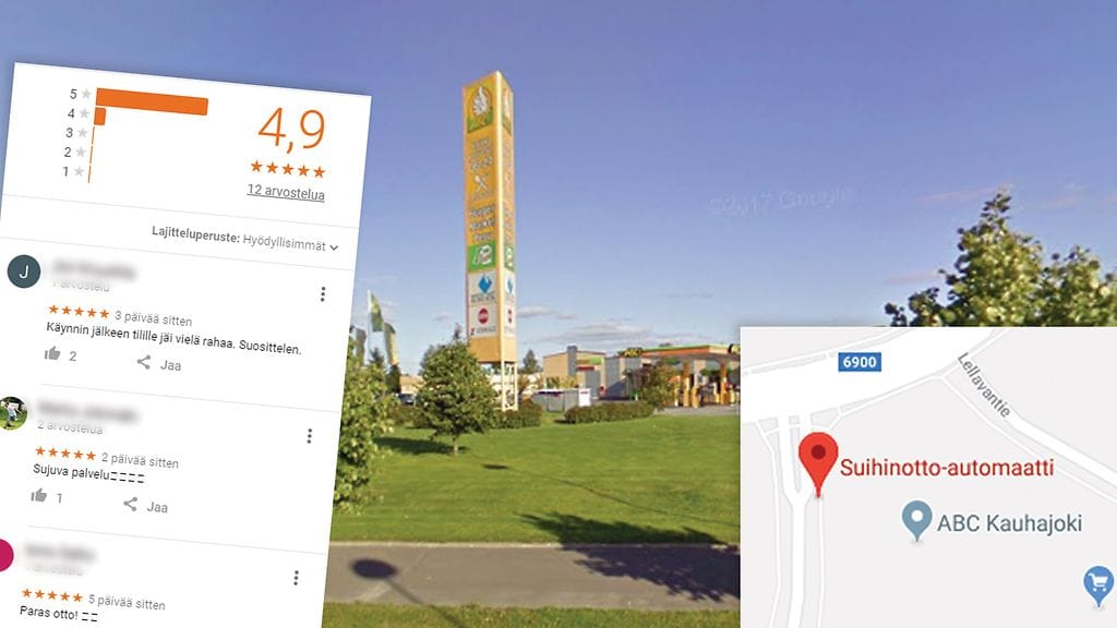 suihinottoautomaatti