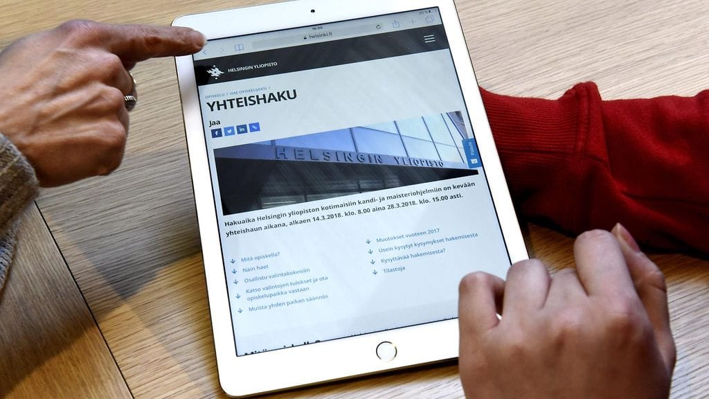 Kovinta kilpailu opiskelupaikasta on yliopistojen kuvataidealalla, jossa jokaista aloituspaikkaa on hakenut 26 ihmistä.