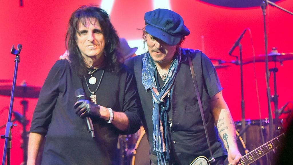 Alice Cooper ja Johnny Depp 2016