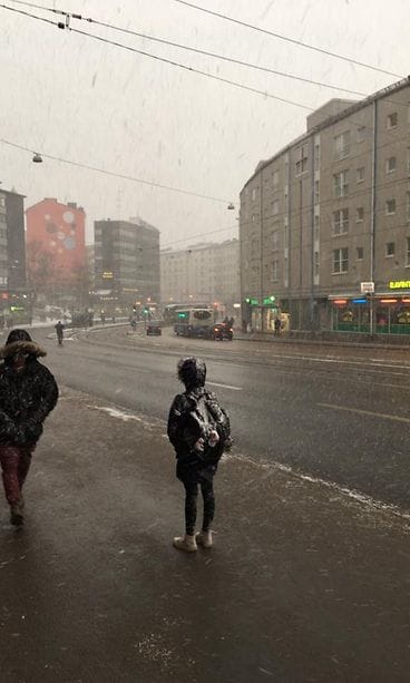 lunta helsingissä