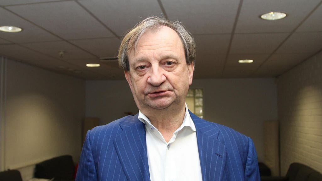 Hjallis Harkimo MTV:n studiolla 29. maaliskuuta 2018.