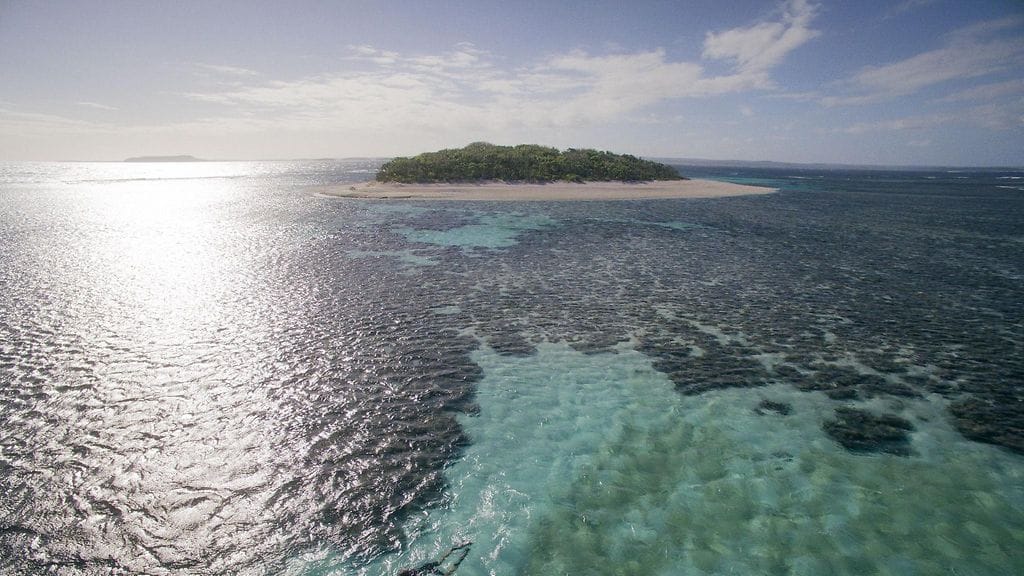 Arkistokuva Tongan saarelta.