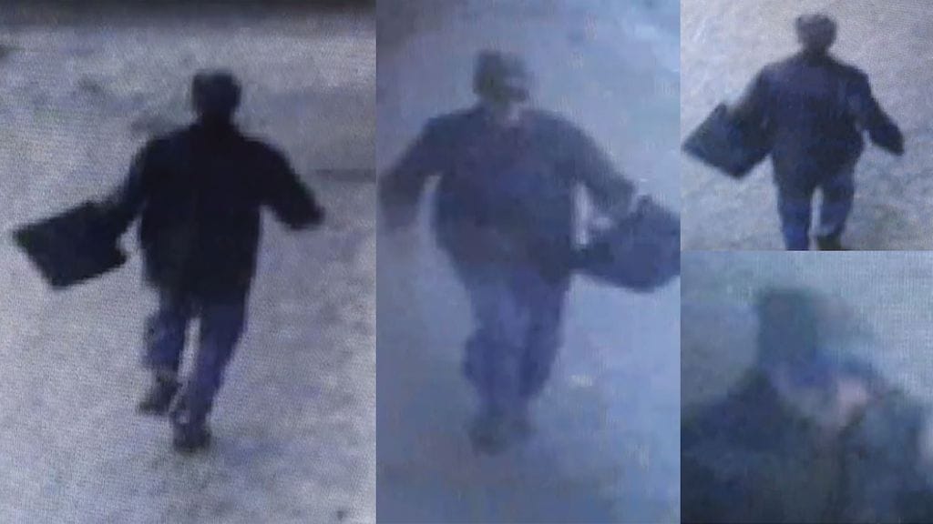 Poliisi on julkaissut valvontakamerakuvan tekijän tunnistamiseksi.