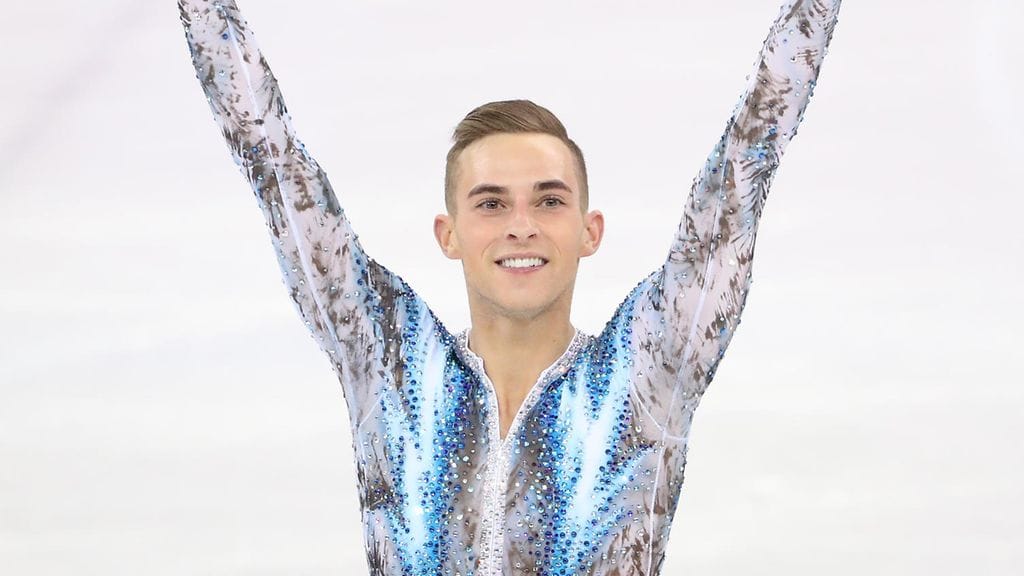 Adam Rippon voitti olympialaisissa pronssia.
