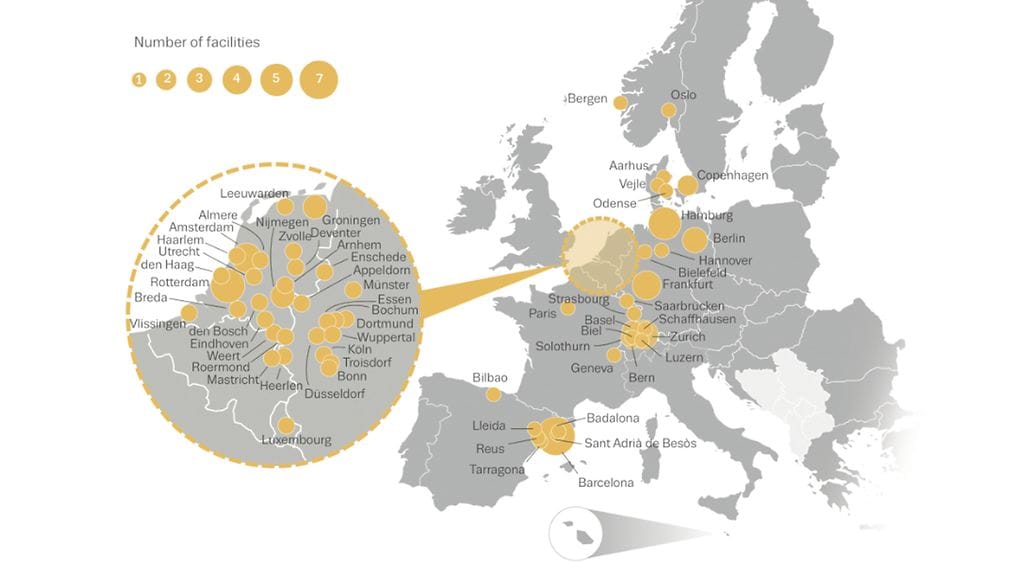infografiikka huumeet käyttöhuoneet drug consumption room