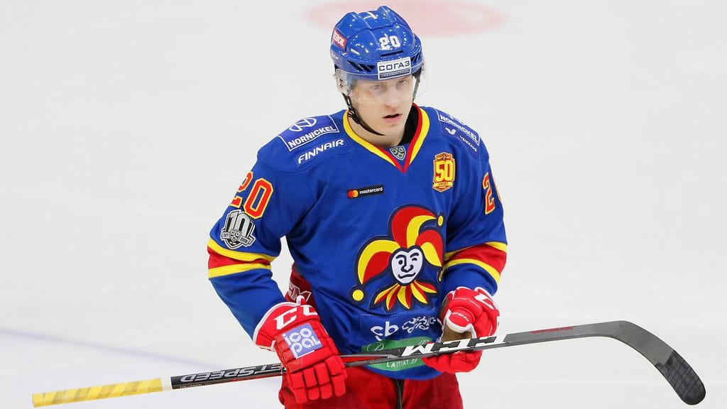 Eeli Tolvanen tahkosi KHL-kauden Jokereissa.