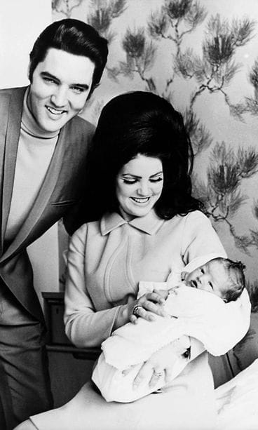Elvis Priscilla Lisa Marie Presley