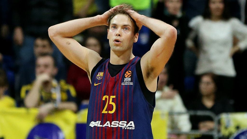 Petteri Koponen FC Barcelonan paidassa.