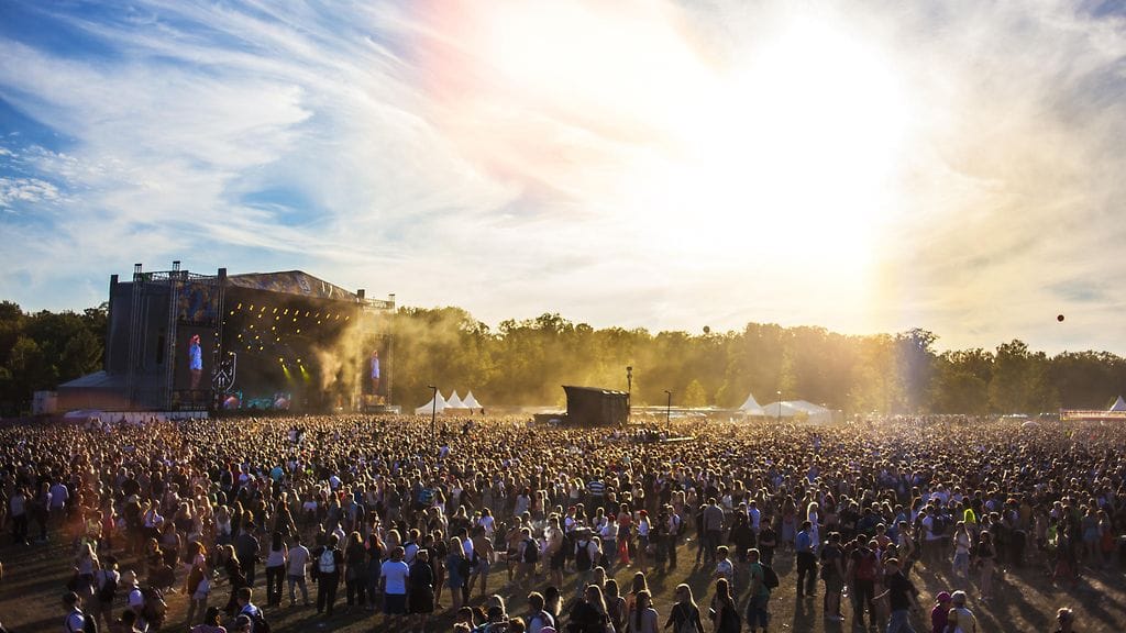 Tältä näytti Turun Ruisrockissa kesällä 2017. Kuva: Riikka Vaahtera.