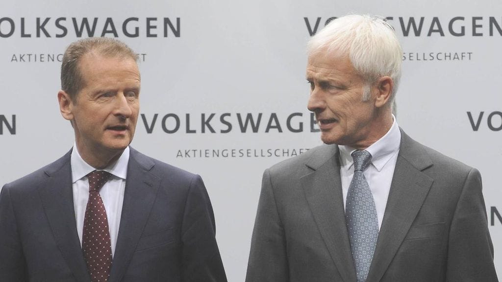 herbert diess matthias muller volkswagen
