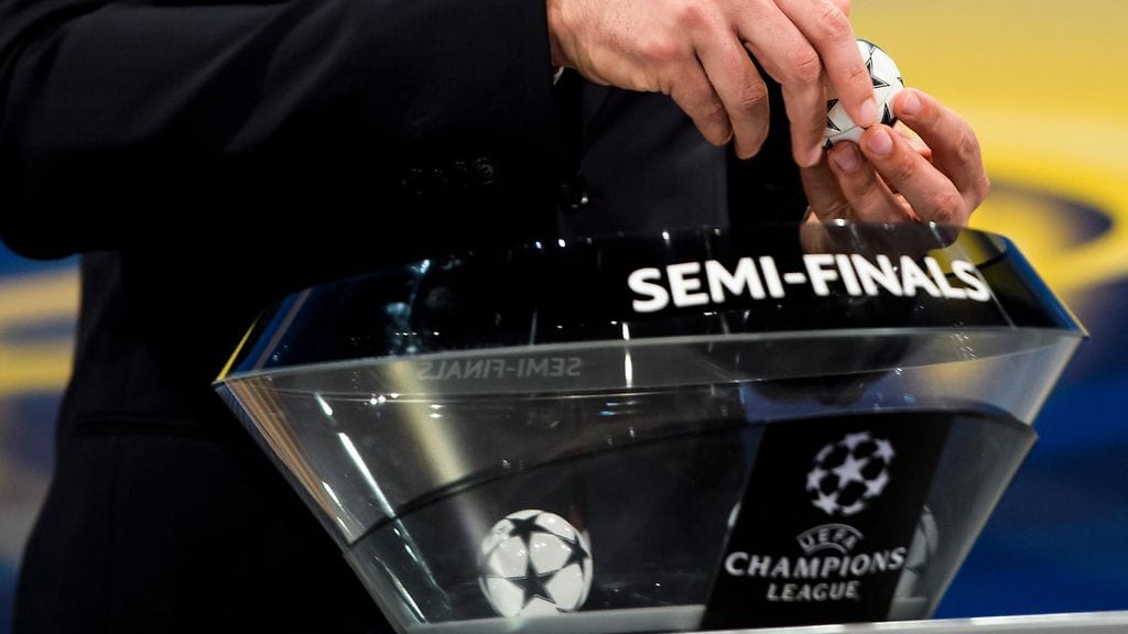 Mestarien liigan välieräarvonta suoritettiin tänään perjantaina.