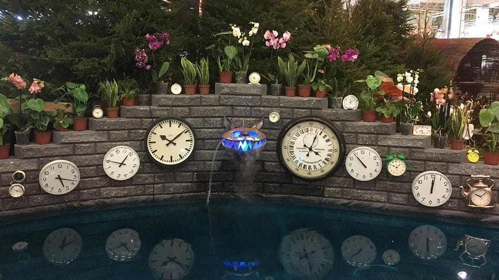 puutarha, kevätmessut, vesilähde