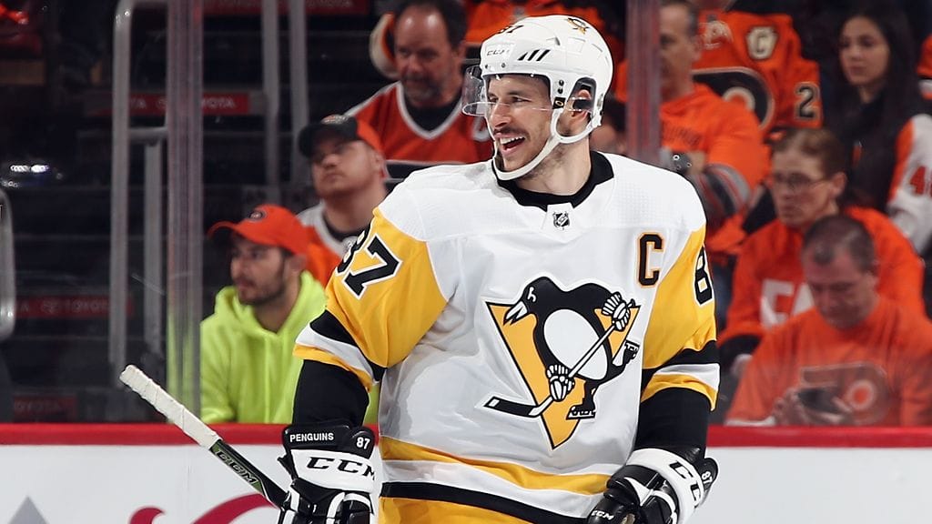 Pittsburgh Penguinsin Sidney Crosby joutui pilan kohteeksti.