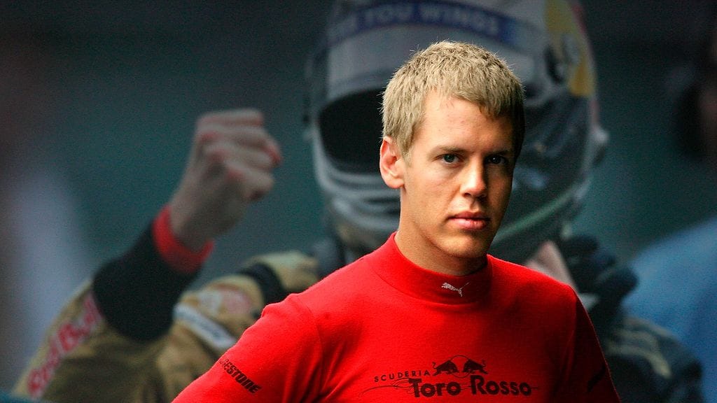 Sebastian Vettel Toro Rossolla vuonna 2007.