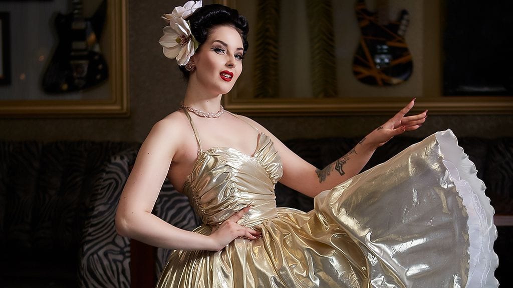 Wilhelmina af Fera kuvattuna Helsingin Hard Rock Cafe -ravintolassa.