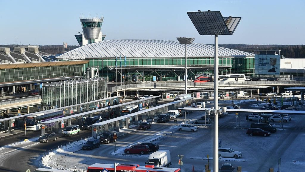 Arkistokuva Helsinki-Vantaan lentoasemalta.