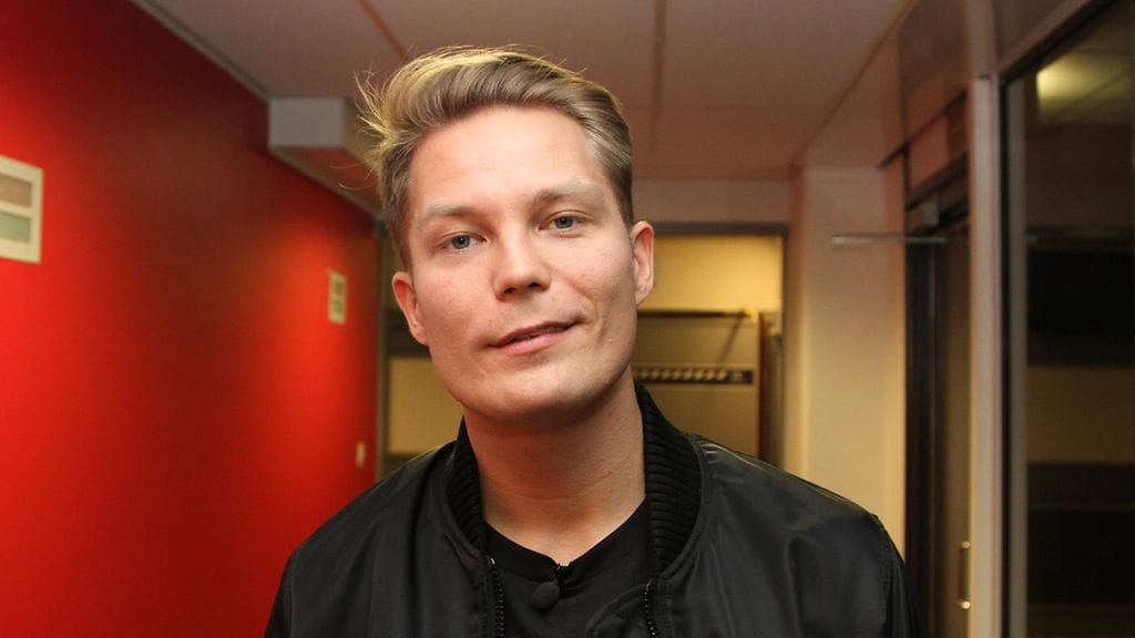 Cheek MTV:n studiolla 19. huhtikuuta 2018.