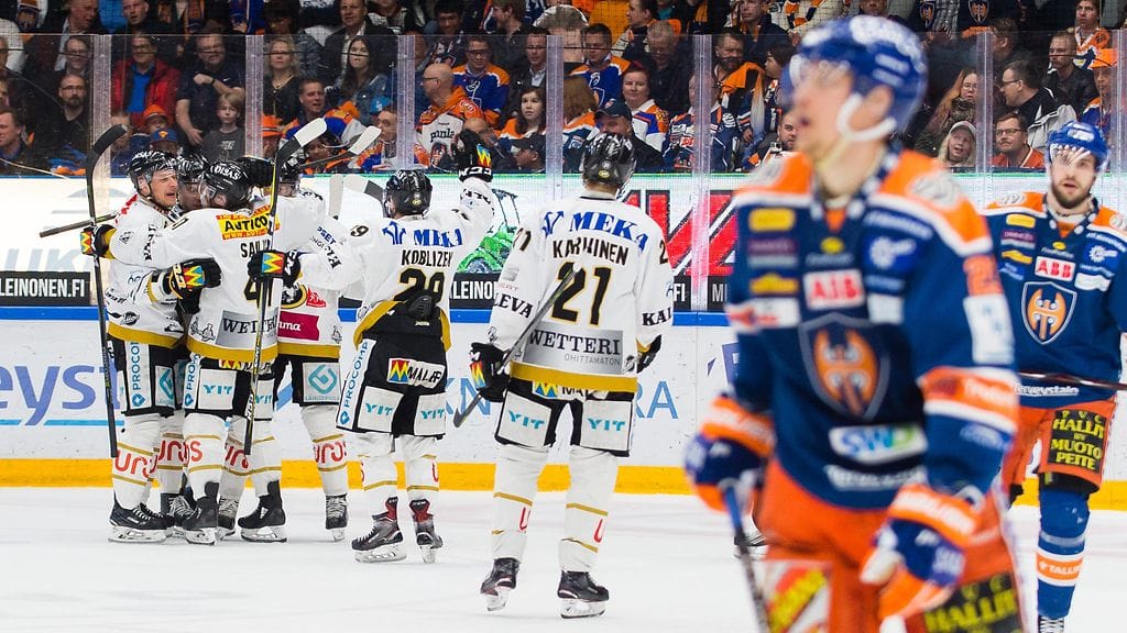 Tähän mennessä SM-liigan finaalisarjassa Kärpät on juhlinut, Tappara ei.