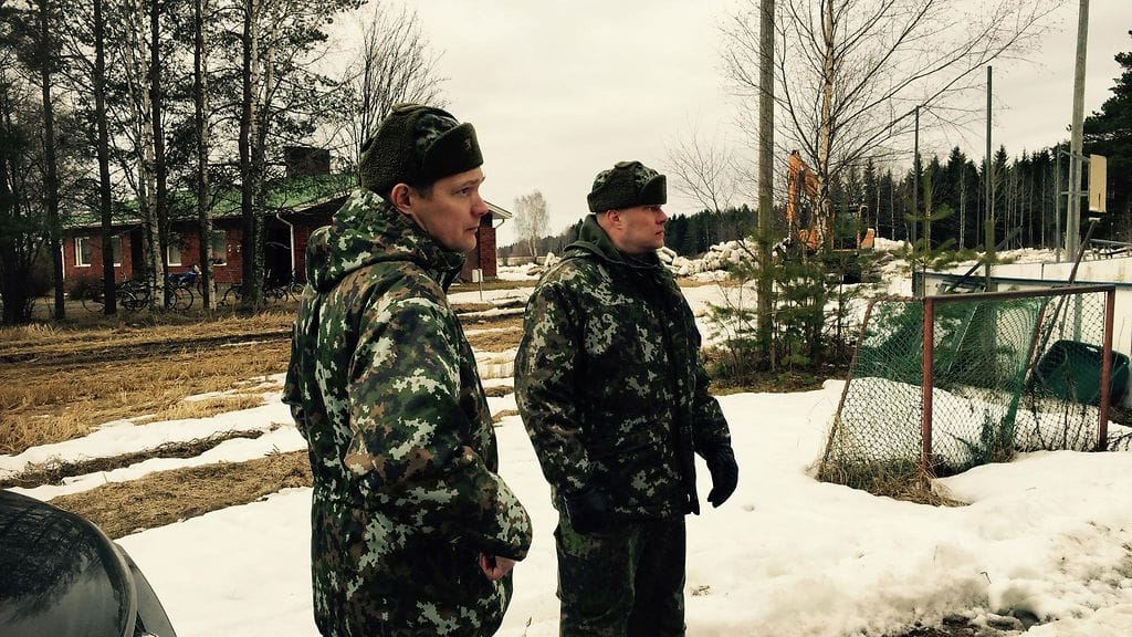 Puolustusvoimat on tullut avuksi Alavieskaan.