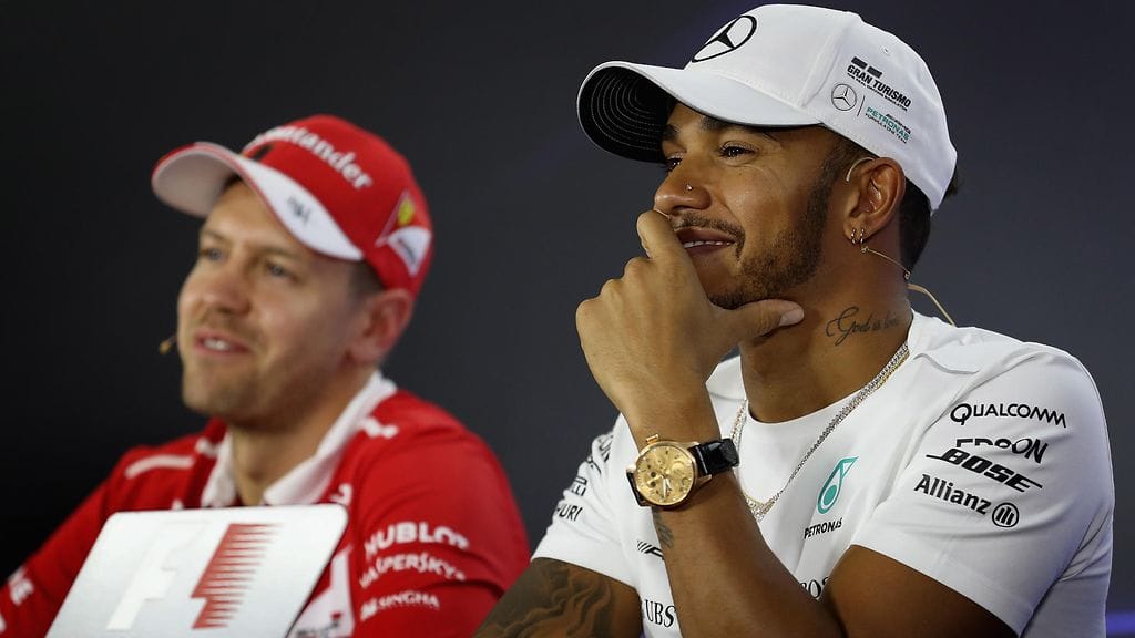 Lewis Hamilton, Sebastian Vettel, 2018