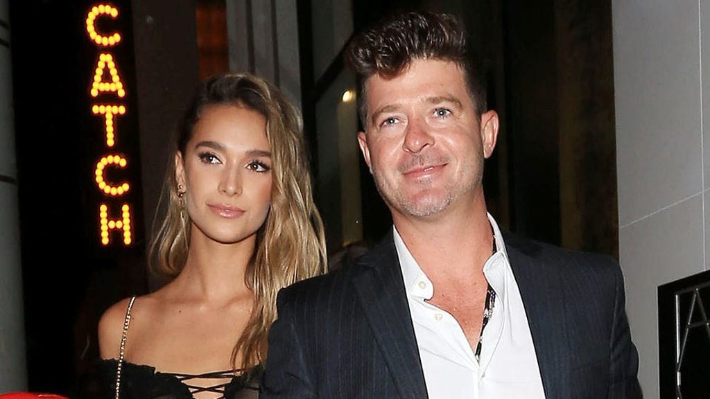 April Love Geary ja Robin Thicke saivat hiljattain tyttären.