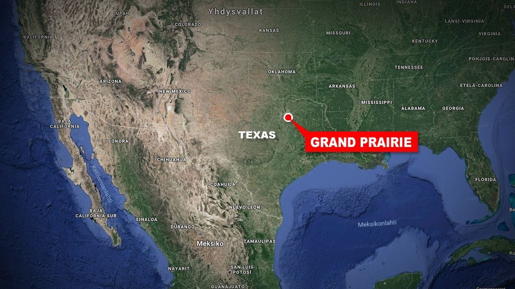 Grand Prairien poliisin mukaan käynnissä on piiritystilanne.