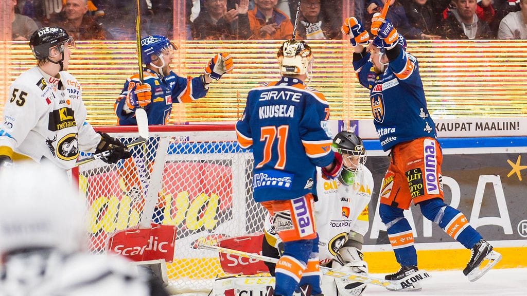 Neljännessä finaaliottelussa Tampereella Tappara juhli, Kärpät ei.