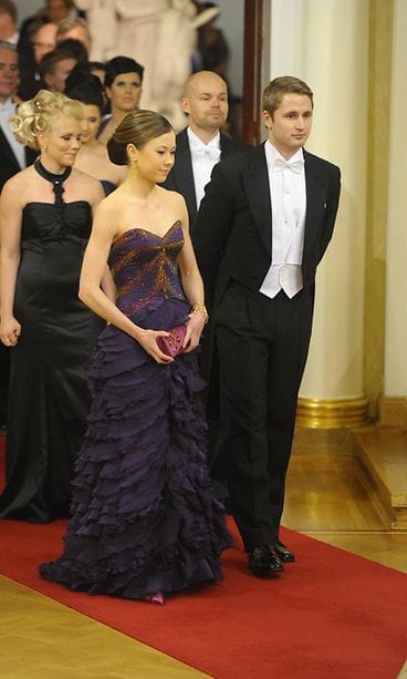 Laura Lepistö Linnan juhlissa 2010