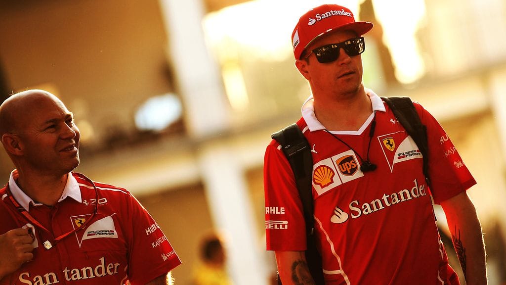 Mark Arnall ja Kimi Räikkönen