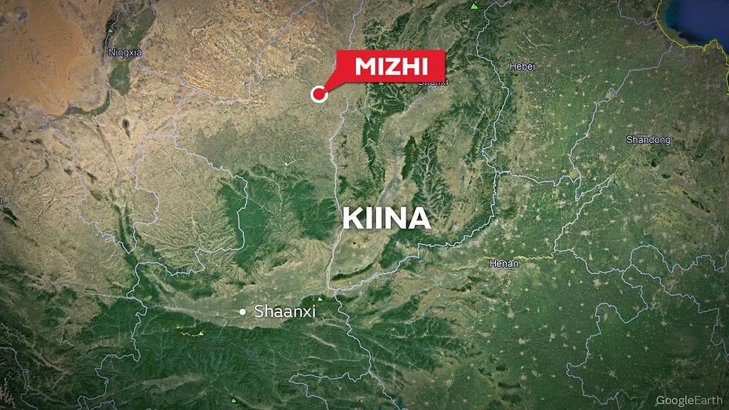 Mies hyökkäsi lasten kimppuun Mizhin maakunnassa Kiinassa perjantaina 27.4.2018.