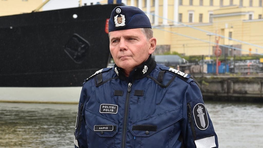 Helsingin poliisin päällikkö Lasse Aapio.