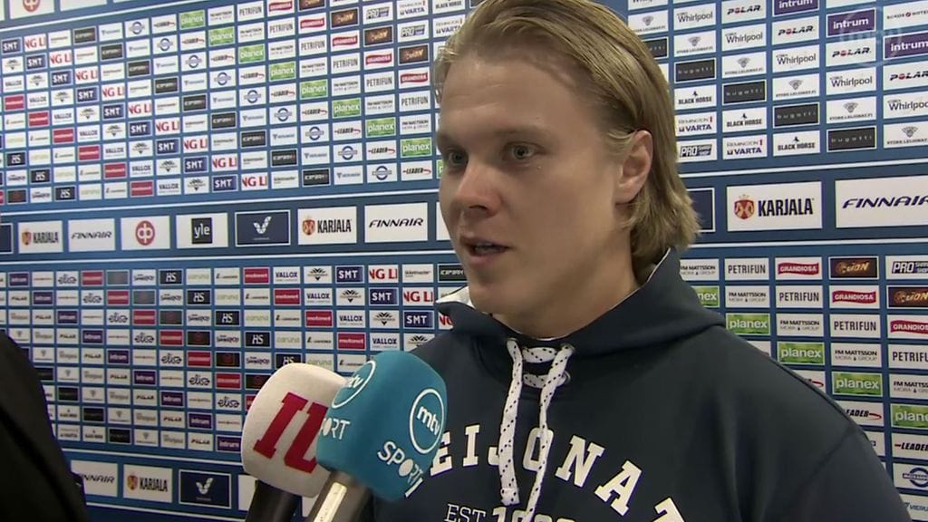 Mikael Granlund on Leijonien kapteeni Tanskan MM-kisoissa.