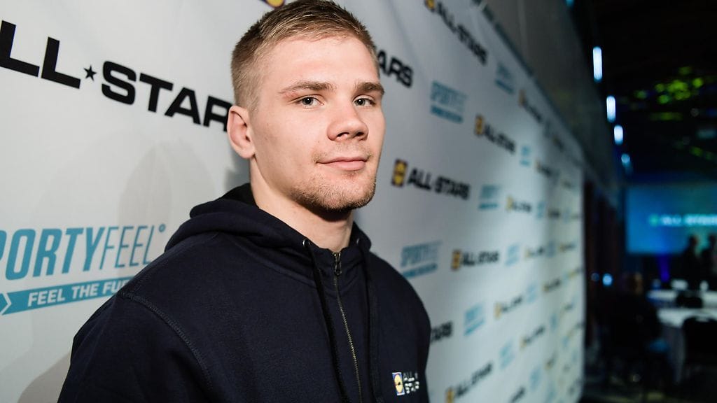 Elias Kuosmanen toukokuussa 2017.