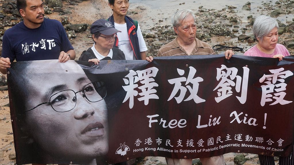 Mielenosoittajat ovat vaatineet Liu Xian vapauttamista.