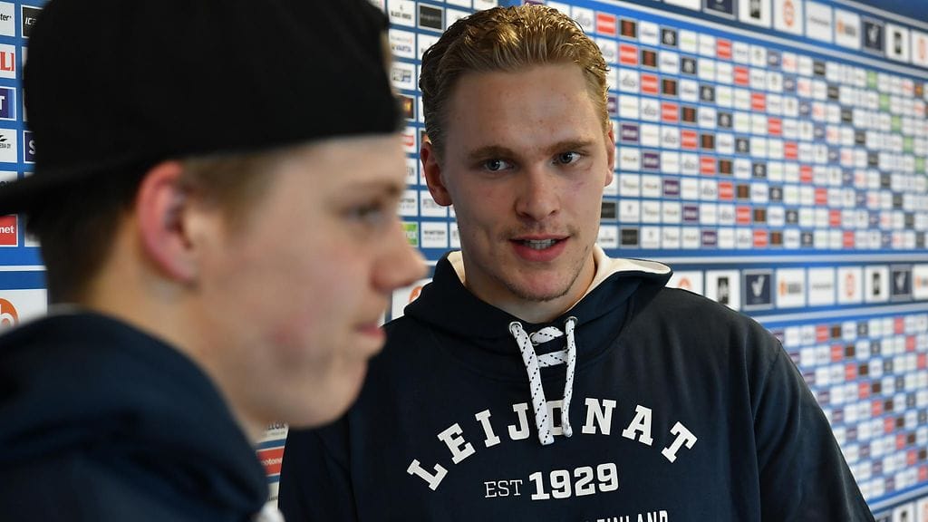 Mikko Rantanen ja Kasperi Kapanen