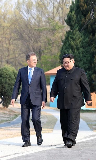AOP Kim Jong Un Moon Jae in